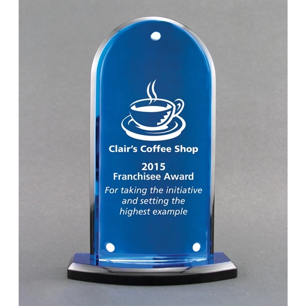 Acrylic arched award.... from ASI 31570 Advantage Industries / AdVantage Line®