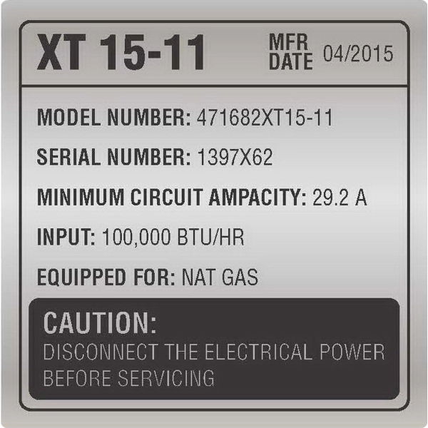 Square shaped weather-resistant outdoor label.... from ASI 66040 Label Works