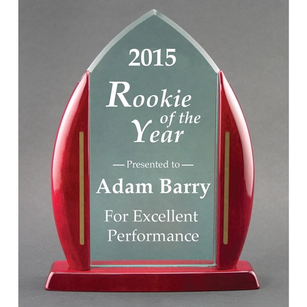 Acrylic flame award.... from ASI 31570 Advantage Industries / AdVantage Line®