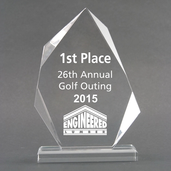 Acrylic arrowhead award.... from ASI 31570 Advantage Industries / AdVantage Line®