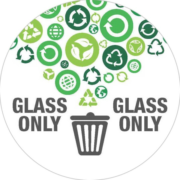 Circle shaped outdoor labels.... from ASI 66040 Label Works