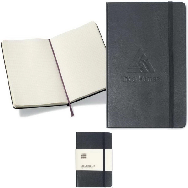 240 page large hard covered notebook with squared format and rounded... from ASI 56070 Gemline / Gemline®