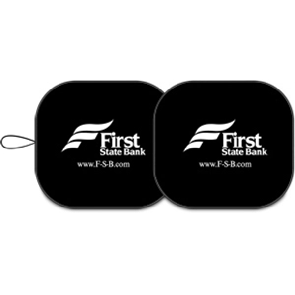 auto sunshade dual panel fabric sun shade, 2 separate panels... from ASI 37586 Auto-Sun-shade/Intertek