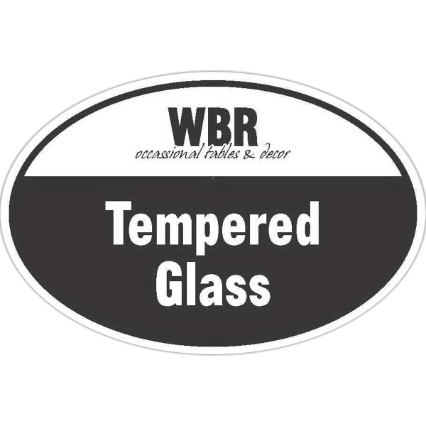Oval Shaped Four Color Repositionable Window Decals.... from ASI 66040 Label Works