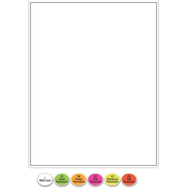 Laser Sheets feature permanent acrylic adhesive, which is resistant to high... from ASI 66040 Label Works