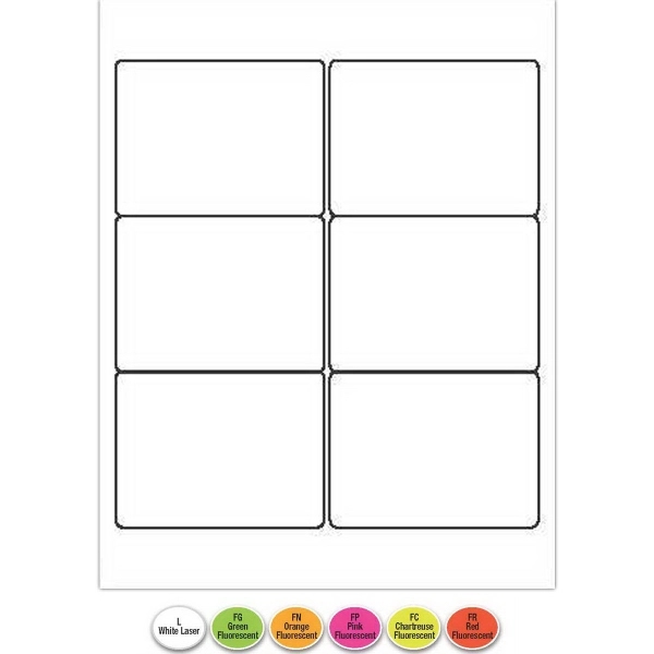 Laser Sheets feature permanent acrylic adhesive, which is resistant to high... from ASI 66040 Label Works