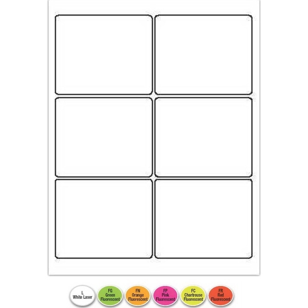 Laser Sheets feature permanent acrylic adhesive, which is resistant to high... from ASI 66040 Label Works