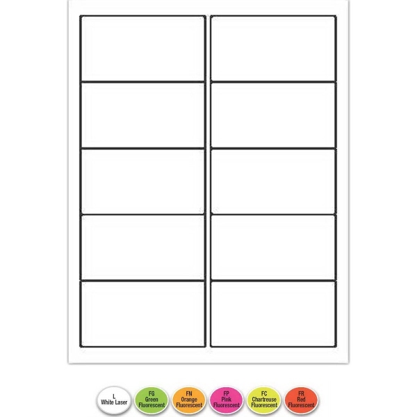 Laser Sheets feature permanent acrylic adhesive, which is resistant to high... from ASI 66040 Label Works
