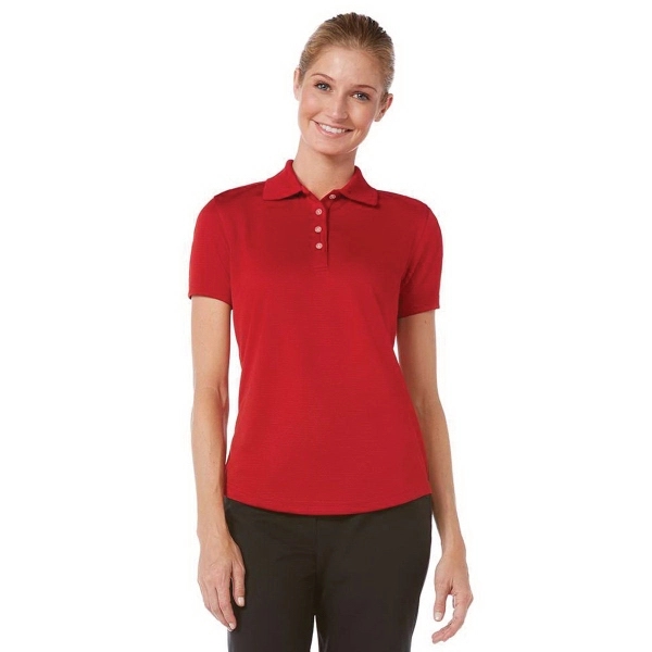 Ladies performance polo made of 100% polyester, moisture wicking mesh fabric... from ASI 38120 Ball Pro / Diversified Quality Kitchenware