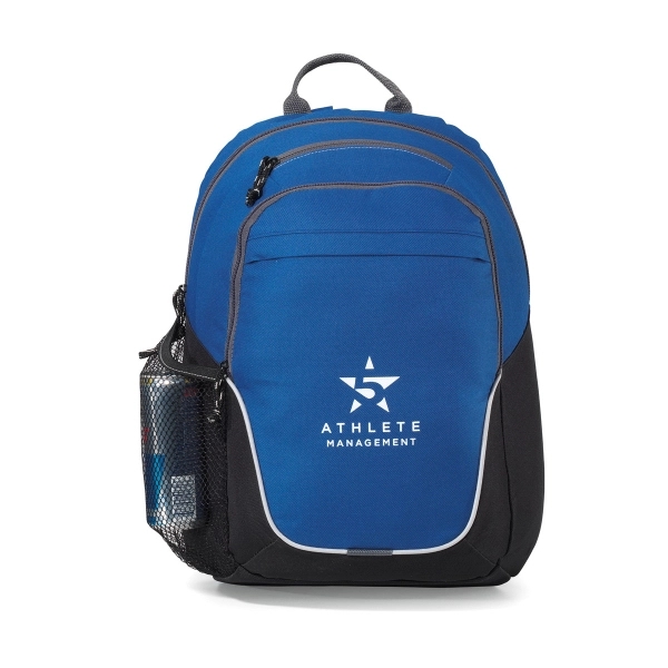 600 denier polyester backpack with generous main compartment.... from ASI 56070 Gemline / Gemline®