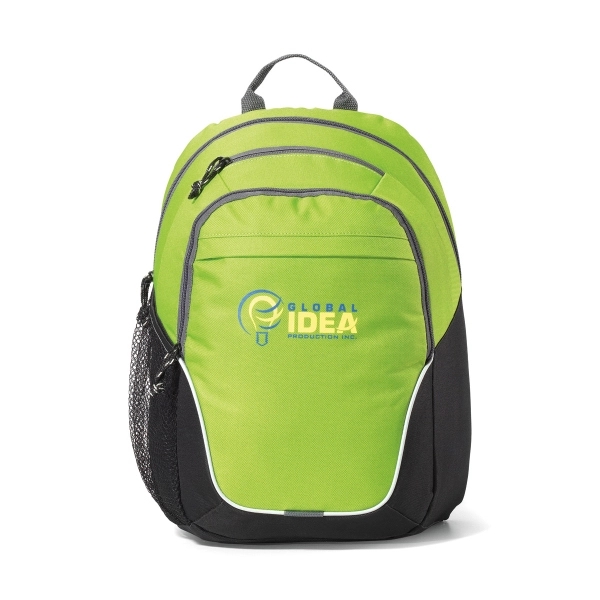 600 denier polyester backpack with generous main compartment.... from ASI 56070 Gemline / Gemline®