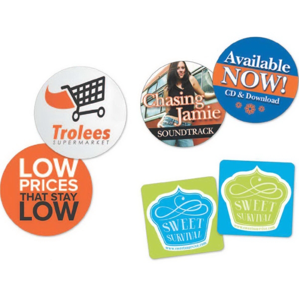 Art Services - Flip Image -  Lenticular Stickers 2 1/4"... from ASI 52480 Enduraline / Enduraline