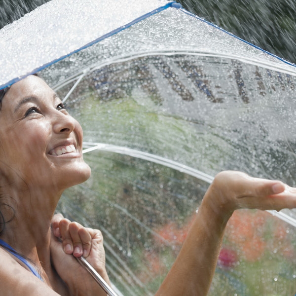 Stick umbrella with retro dome shape.... from ASI 93990 IMAGEN Brands