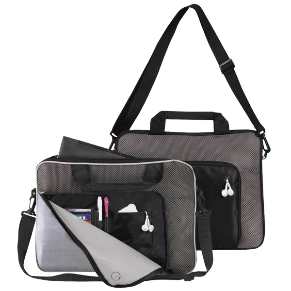 15" padded notebook briefcase.... from ASI 31517 Admart Products / Admart Line