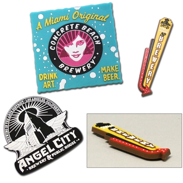 Custom laser cut full color vinyl magnet.... from ASI 31570 Advantage Industries / AdVantage Line®