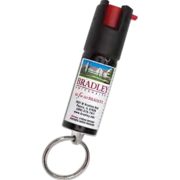 0.5oz. pepper spray with metal split ring keychain.... from ASI 52263 EMT / EMT EMT EASY