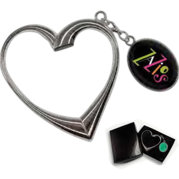Heart Shaped Swivel Bag Hanger. Holds bags up to 12 pounds.... from ASI 52263 EMT / EMT EMT EASY