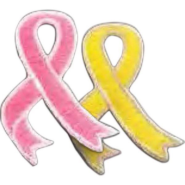 1 1/2" x 5/8" embroidered awareness ribbon patches in assorted colors... from ASI 52263 EMT / EMT EMT EASY