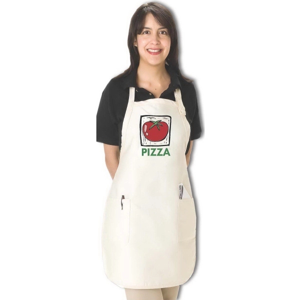 Full length, 22" x 30" pocket apron featuring an adjustable neck,... from ASI 36558 Aprons, Etc.