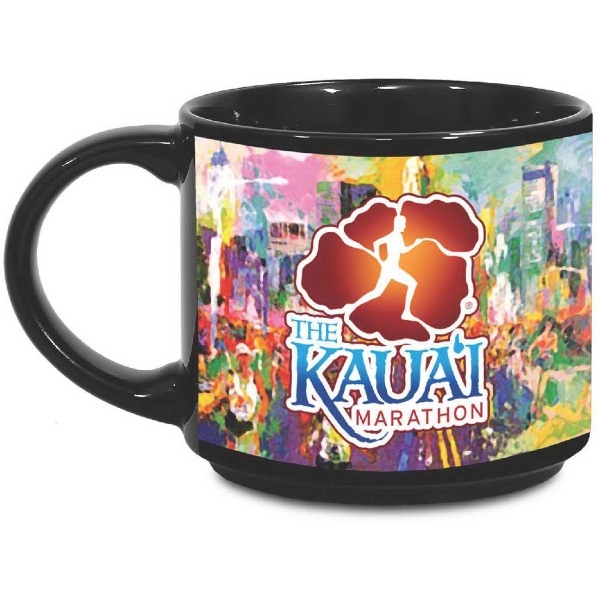 14 oz. Black Metro Mug... from ASI 52475 Xpres LLC