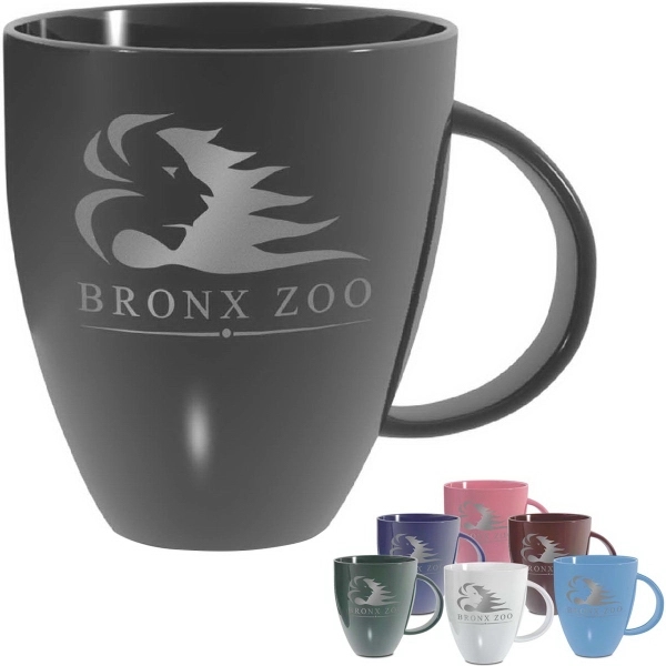 18 Oz. Lustre Bistro Ceramic Mug... from ASI 52475 Xpres LLC