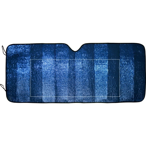 Reflective accordion fold sun shade with hi tech insulated material. Earth... from ASI 37586 Auto-Sun-shade/Intertek