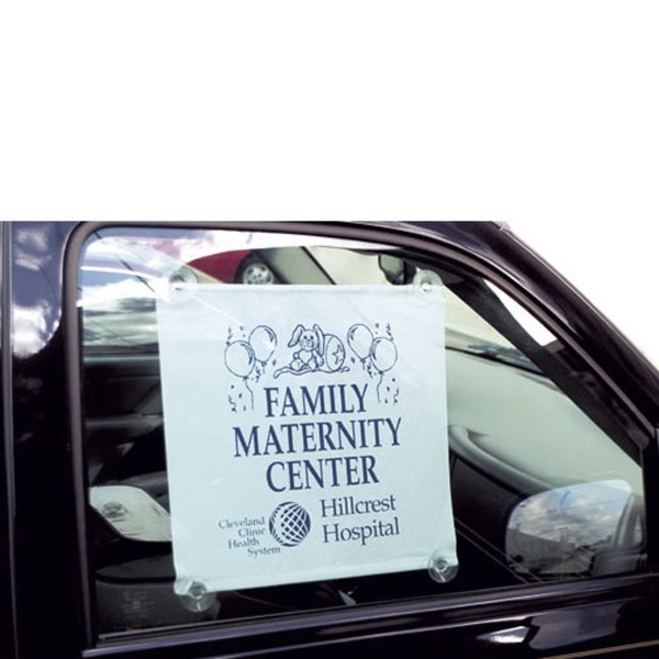 Quad-suction cup design side sun shade.... from ASI 37586 Auto-Sun-shade/Intertek