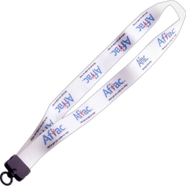 1" dye sublimated stretchy elastic lanyard with plastic clamshell and O-ring.... from ASI 88060 Snugz/USA Inc / SnugZ USA®