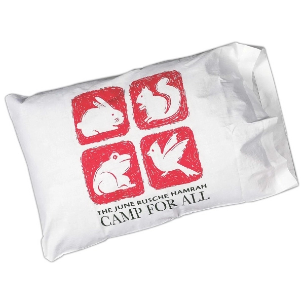 20" x 32" 50/50 cotton-polyester blend 130 thread count pillowcase.... from ASI 36558 Aprons, Etc.