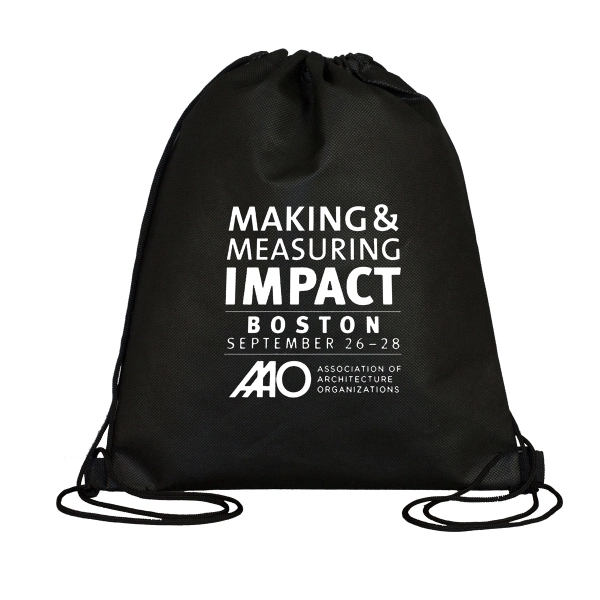 Non-woven polypropylene drawstring cinch backpack.... from ASI 62660 Innovation Line