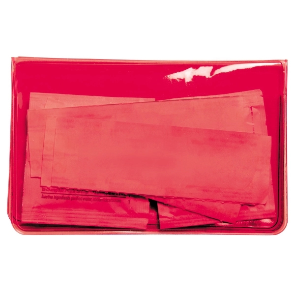 10 piece first aid kit packaged inside a vinyl pouch... from ASI 62660 Innovation Line