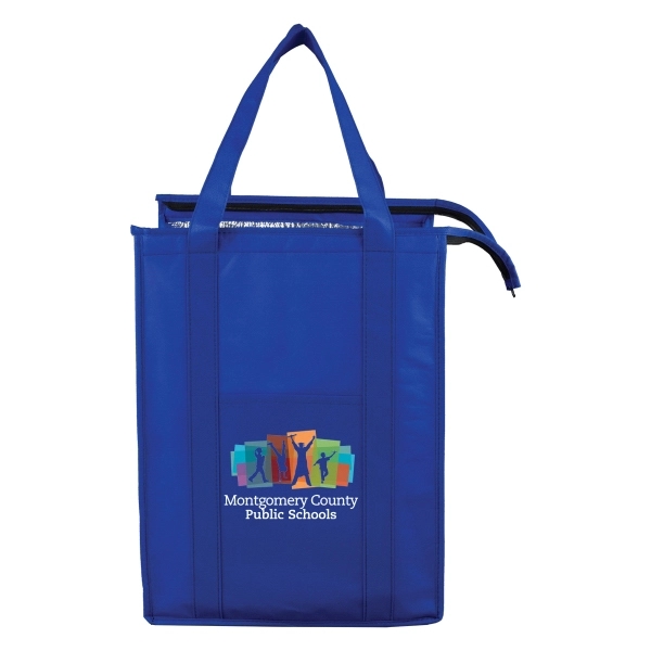 12" x 16" x 10" 80GSM non-woven polypropylene insulated tote with... from ASI 62660 Innovation Line