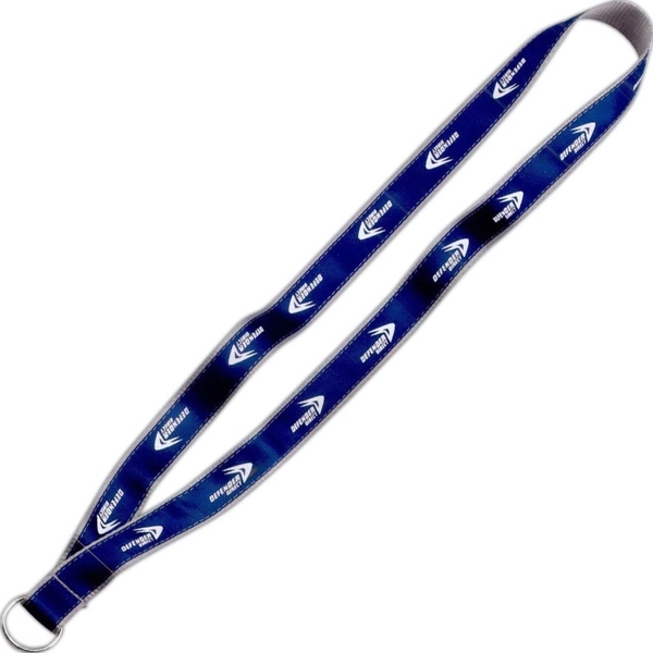 3/4" polyester lanyard with a metal split ring and customization.... from ASI 88060 Snugz/USA Inc / SnugZ USA®