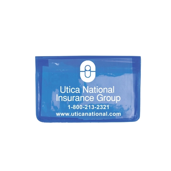 8 piece first aid kit with vinyl pouch, bandages, towelettes, hand... from ASI 62660 Innovation Line