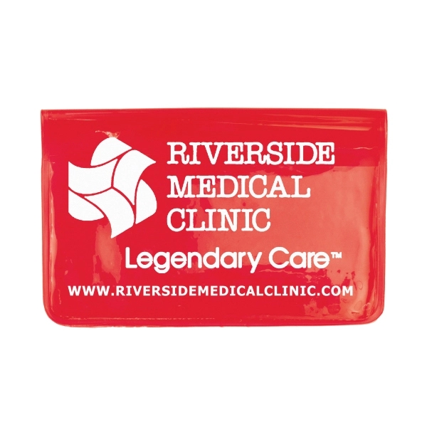 9 piece first aid kit with vinyl pouch, bandages, towelettes, hand... from ASI 62660 Innovation Line