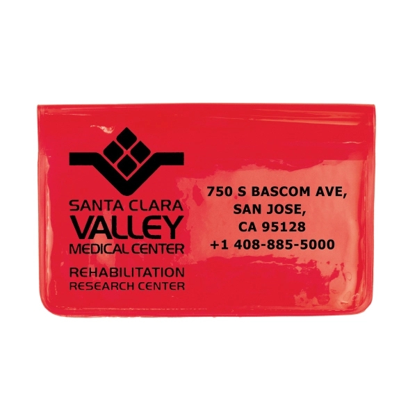 10 piece first aid kit with vinyl pouch, bandages, towelettes, hand... from ASI 62660 Innovation Line