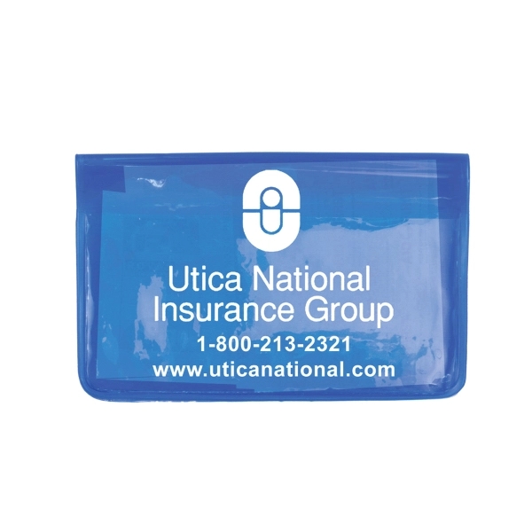 10 piece first aid kit with vinyl pouch, bandages, towelettes, hand... from ASI 62660 Innovation Line