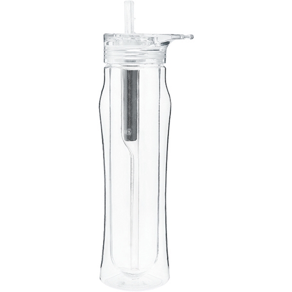 Double wall 16 oz. water bottle with threaded lid and activated... from ASI 51197 ETS Express, LLC / The Express Line