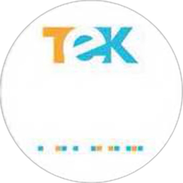 Write-on/wipe off .040" thick extra-large screened poly badge with pin closure.... from ASI 59080 Halls & Company