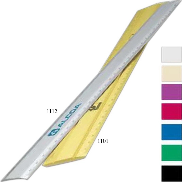 Aluminum 12" desk ruler.... from ASI 34910 Alumicolor / Alumicolor