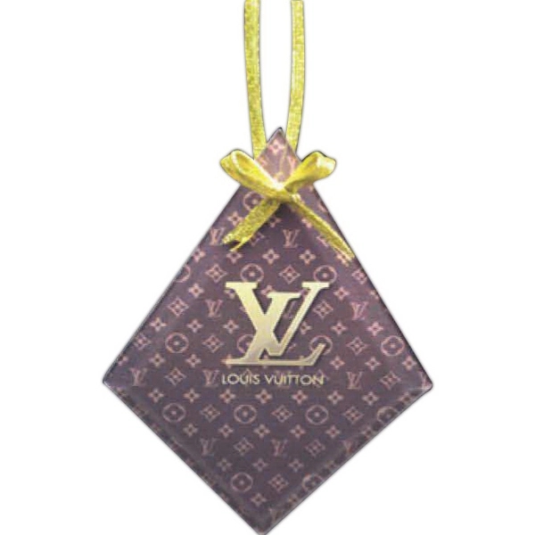 40 lb. Box of glass ornaments in multiple shapes with gold... from ASI 71920 Moderne Glass Company Inc