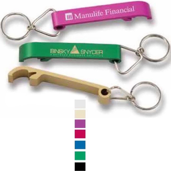 Aluminum skinny can/bottle opener.... from ASI 34910 Alumicolor / Alumicolor