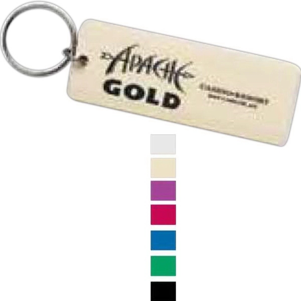Aluminum large rectangle key tag.... from ASI 34910 Alumicolor / Alumicolor