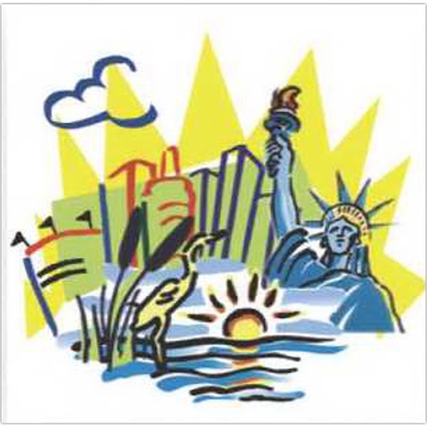 Full-color .030" thick laminated oval or star-shaped lapel pin in assorted... from ASI 59080 Halls & Company