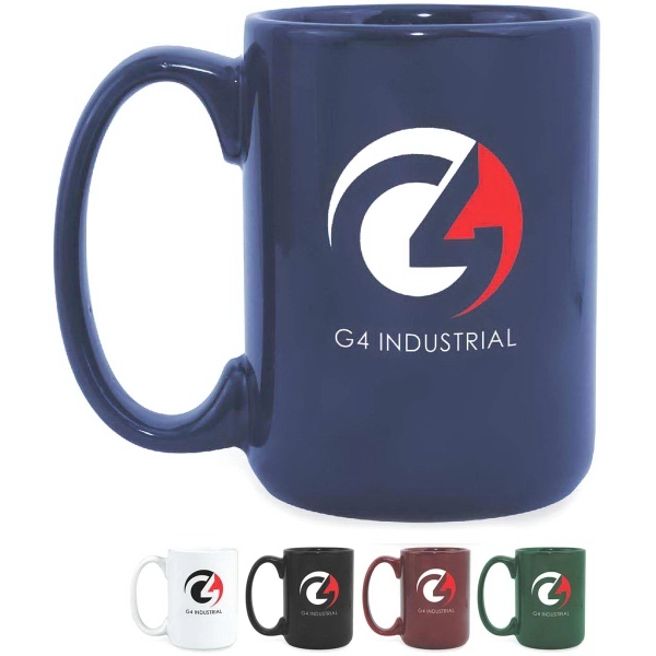 15 Oz. Glossy Mighty Coffee Mug... from ASI 52475 Xpres LLC