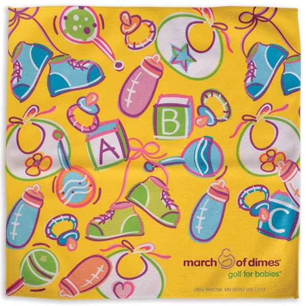 Burp towel made from micro fiber materials, 16" x 16"... from ASI 66390 LarLu