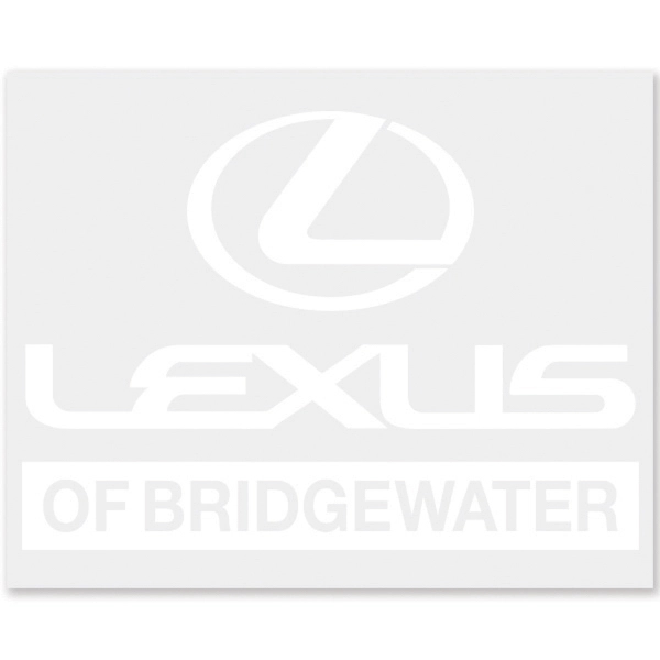 Cut-out only decal made of vinyl measuring up to 36 square... from ASI 66390 LarLu