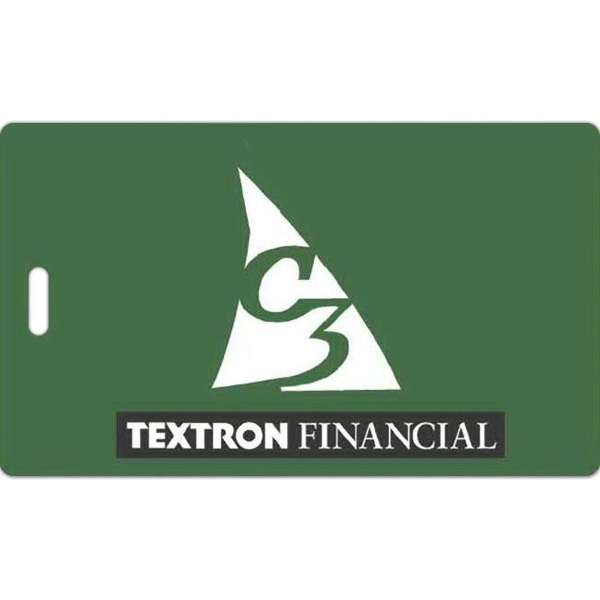 Small screen-printed write-on/wipe off .040" thick poly tags in assorted sizes... from ASI 59080 Halls & Company