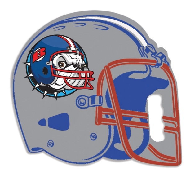 Football helmet shaped seat cushion made from Softek closed cell foam.... from ASI 72805 NEP Promotions / NEP Promotions™