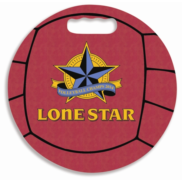 Round sport seat cushion made from closed cell foam. Made in... from ASI 72805 NEP Promotions / NEP Promotions™